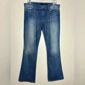 Joe’s Jeans Provocateur Hannah Wash Bootcut 30 Distressed Flare Liw Rise Flare